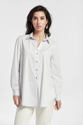 STRETCH POPLIN CIENA BLOUSE